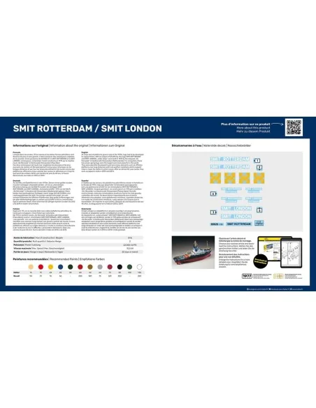Smit Rotterdam / Smit London, 1/200 - Heller 80620