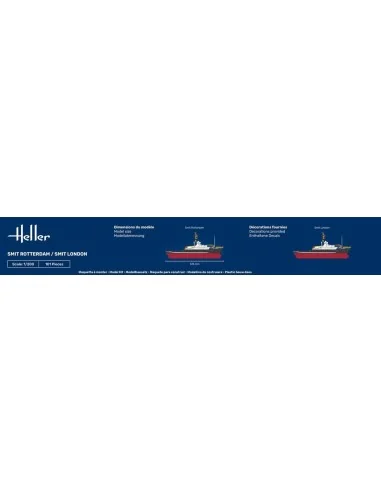 Smit Rotterdam / Smit London, 1/200 - Heller 80620