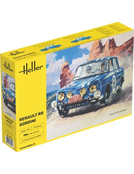 Renault R8 Gordini, 1/24 - Heller 80700