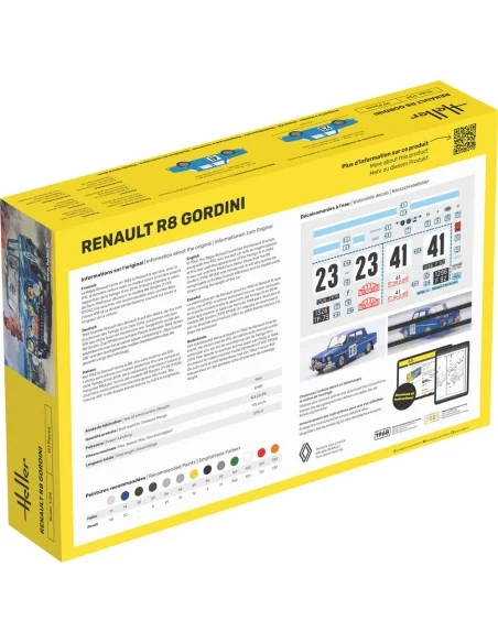 Renault R8 Gordini, 1/24 - Heller 80700