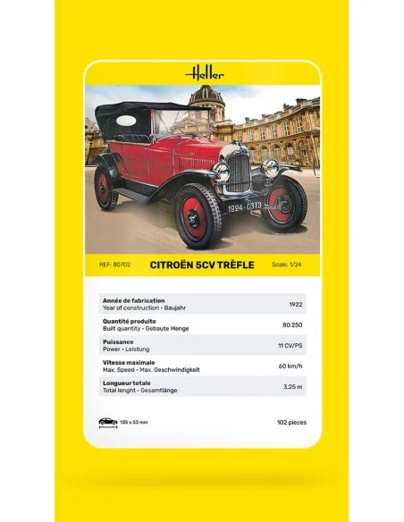 Citroen Trefle, 1/24 - Heller 80702