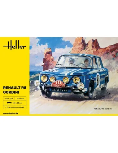 Renault R8 Gordini, 1/24 - Heller 80700