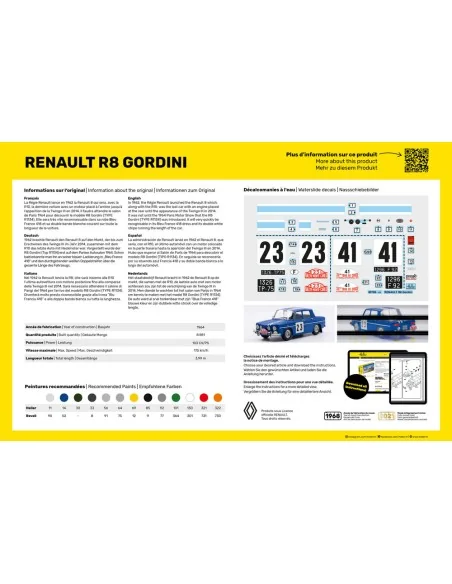 Renault R8 Gordini, 1/24 - Heller 80700