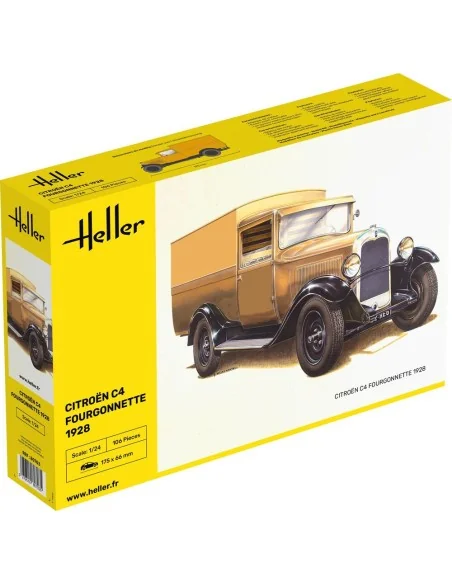 Citroen C4 Fourgonnette 1928, 1/24 - Heller 80703