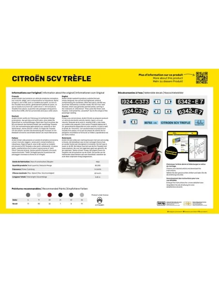 Citroen Trefle, 1/24 - Heller 80702