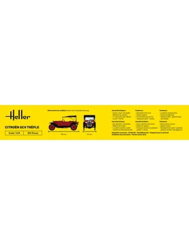 Citroen Trefle, 1/24 - Heller 80702