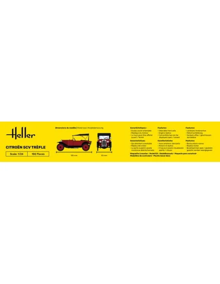 Citroen Trefle, 1/24 - Heller 80702