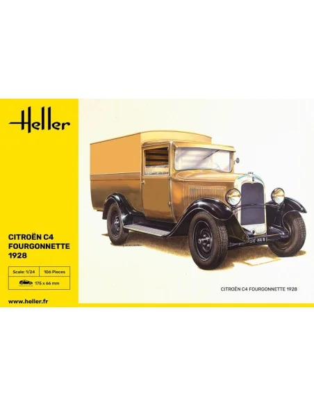 Citroen C4 Fourgonnette 1928, 1/24 - Heller 80703