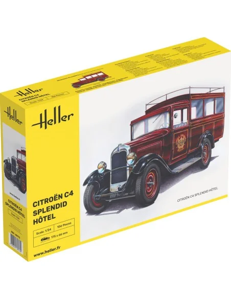 Citroen C4 "Splendid Hotel", 1/24 - Heller 80713