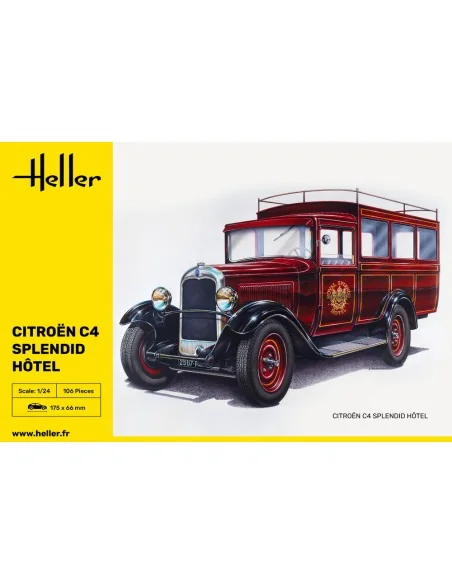 Citroen C4 "Splendid Hotel", 1/24 - Heller 80713