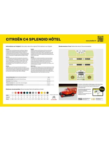 Citroen C4 "Splendid Hotel", 1/24 - Heller 80713