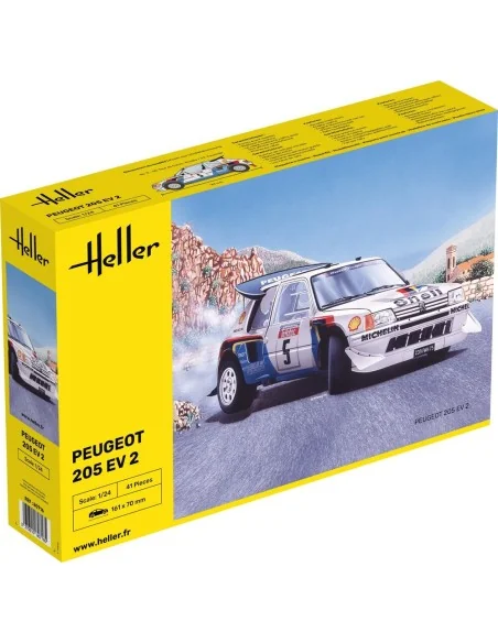 Peugeot 205 EV 2, 1/24 - Heller 80716