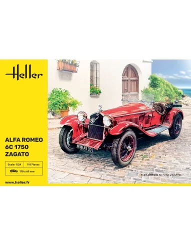 Alfa Romeo 6C 1750 Zagato, 1/24 - Heller 80715