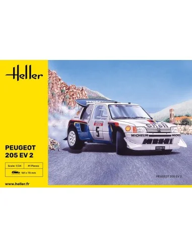 Peugeot 205 EV 2, 1/24 - Heller 80716