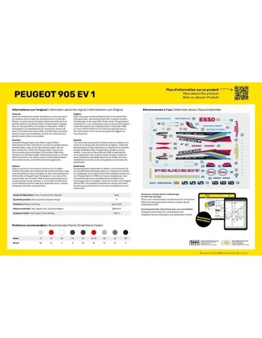 Peugeot 905 EV 1, 1/24 - Heller 80718