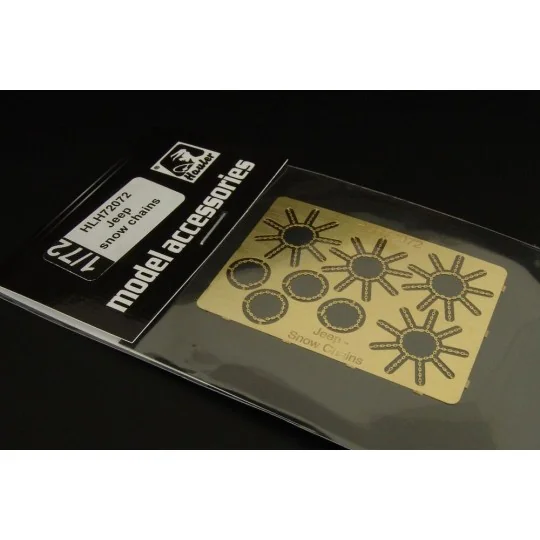 Jeep snow chains, 1/72 - Hauler HLH72072 Jeep snow chains, 1/72 - Hauler HLH72072