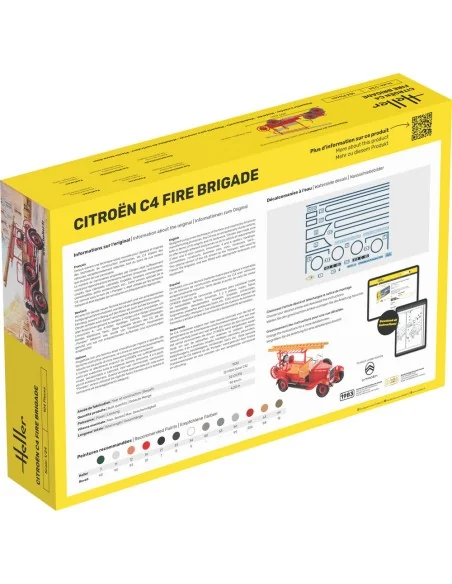 Citroen C4 Fire Brigade, 1/24 - Heller 80733
