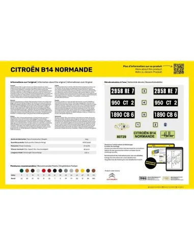 Citroen B14 Normande, 1/24 - Heller 80729