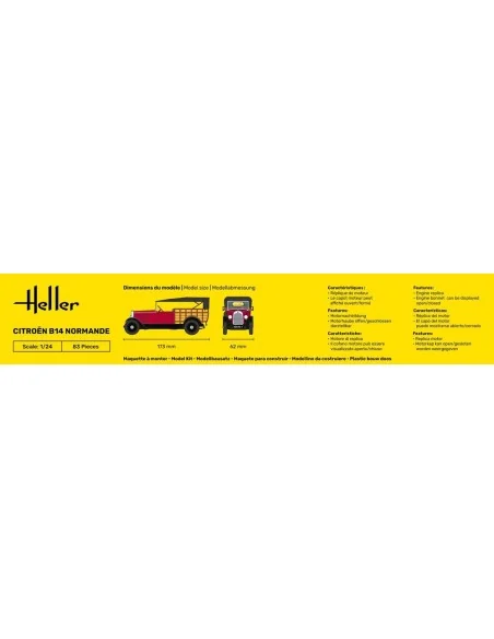Citroen B14 Normande, 1/24 - Heller 80729