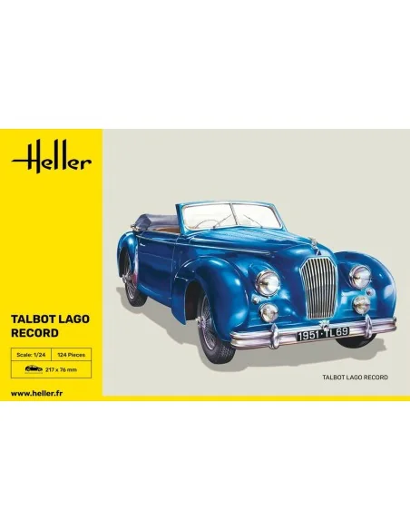 Talbot Lago Record, 1/24 - Heller 80711