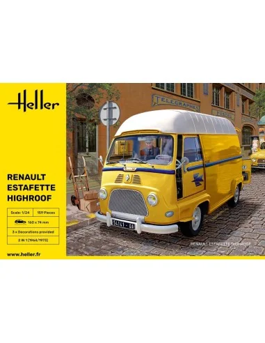Renault Estafette Highroof, 1/24 - Heller 80740
