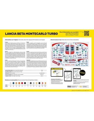 Lancia Beta Montecarlo Turbo, 1/24 - Heller 80741