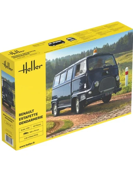 Renault Estafette Gendarmerie, 1/24 - Heller 80742