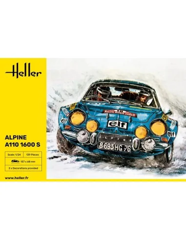 Alpine A110 (1600S), 1/24 - Heller 80745