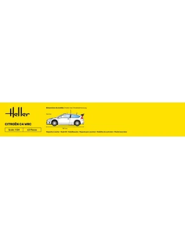 Citroen C4 WRC, 1/24 - Heller 80756
