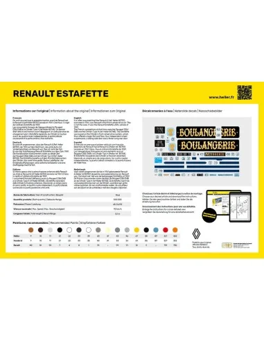 Renault Estafette, 1/24 - Heller 80743