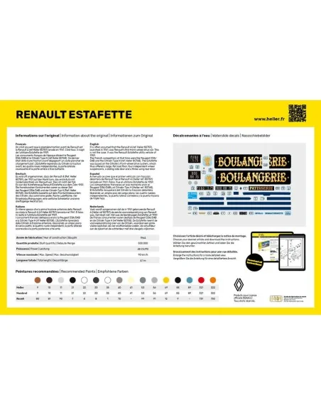Renault Estafette, 1/24 - Heller 80743
