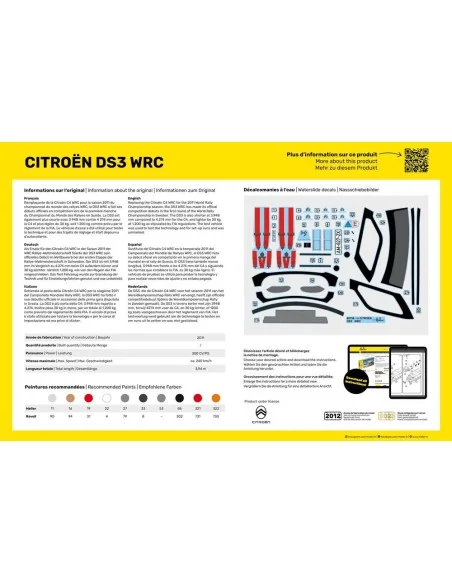 Citroen DS3 WRC, 1/24 - Heller 80758