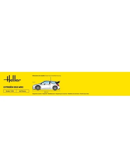 Citroen DS3 WRC, 1/24 - Heller 80758