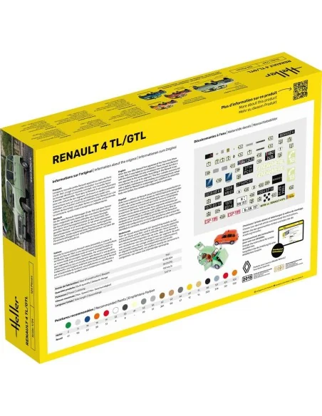 Renault 4TL/GTL, 1/24 - Heller 80759