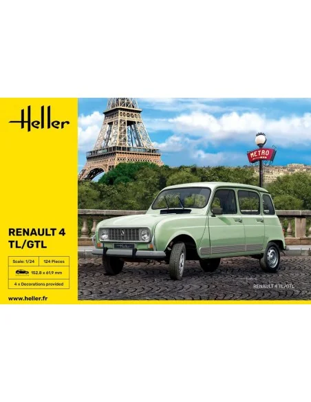 Renault 4TL/GTL, 1/24 - Heller 80759