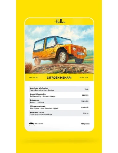 Citroen Mehari, 1/24 - Heller 80760