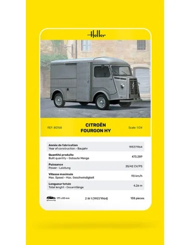 Citroen Fourgon HY, 1/24 - Heller 80768