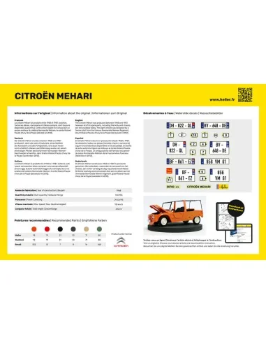 Citroen Mehari, 1/24 - Heller 80760