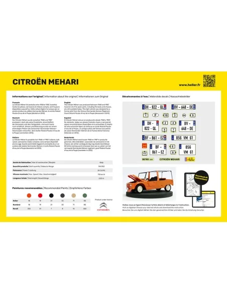 Citroen Mehari, 1/24 - Heller 80760