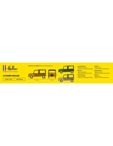 Citroen Mehari, 1/24 - Heller 80760