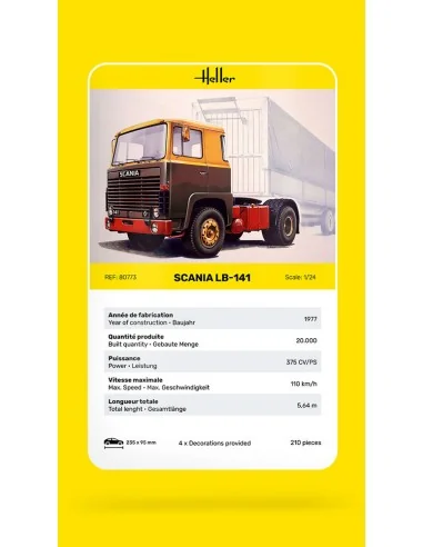 Truck LB-141, 1/24 - Heller 80773
