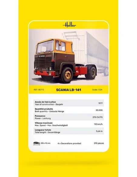 Truck LB-141, 1/24 - Heller 80773