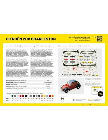Citroen 2CV Charleston, 1/24 - Heller 80766