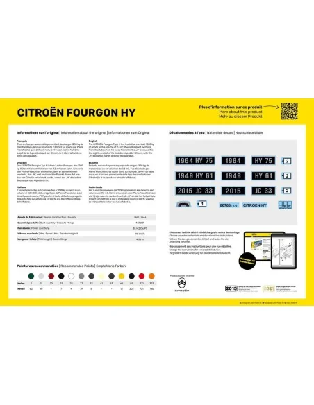 Citroen Fourgon HY, 1/24 - Heller 80768