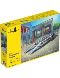 Car Transporter Trailer, 1/24 - Heller 80774