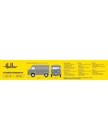 Citroen Fourgon HY, 1/24 - Heller 80768