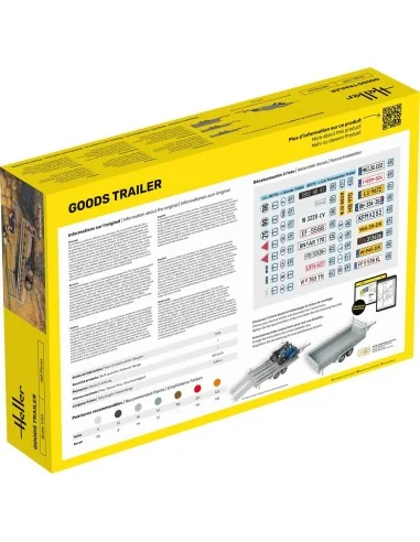 Goods Trailer, 1/24 - Heller 80778