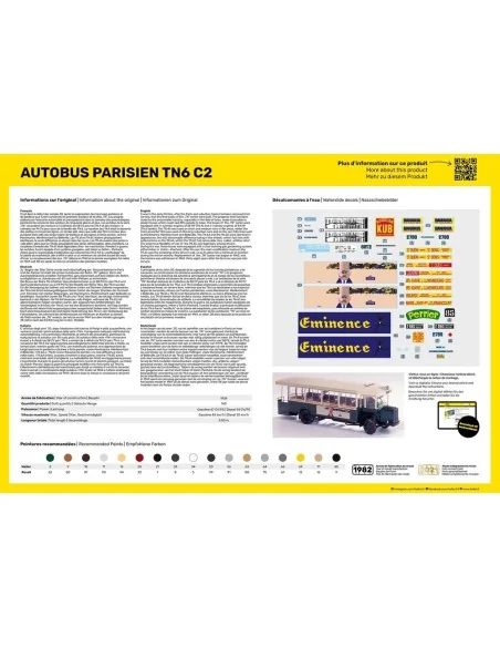 Autobus TN6 C2, 1/24 - Heller 80789