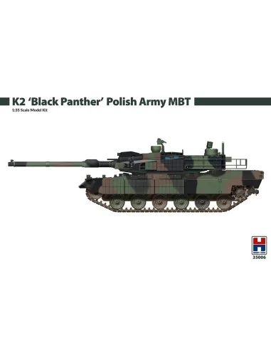 K2 'Black Panther' Polish Army MBT, 1/35 - Hobby 2000 35006