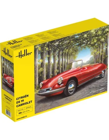 Citroen DS 19 Cabriolet, 1/16 - Heller 80796